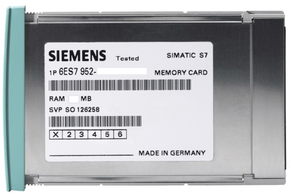 6ES7 952-0AF00-0AA0 SIEMENS MEMORY CARD