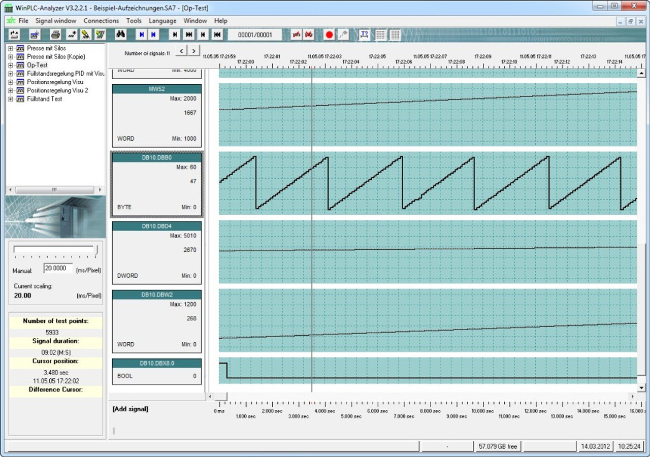 WinPLC Analyzer - imagine 2