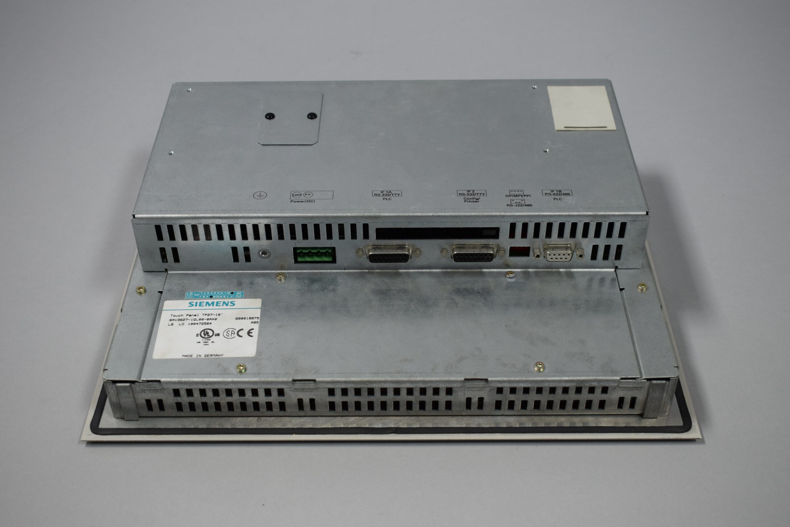 SIEMENS 6AV3627-1QL00-0AX0 - Professional HMI Touchscreen Display