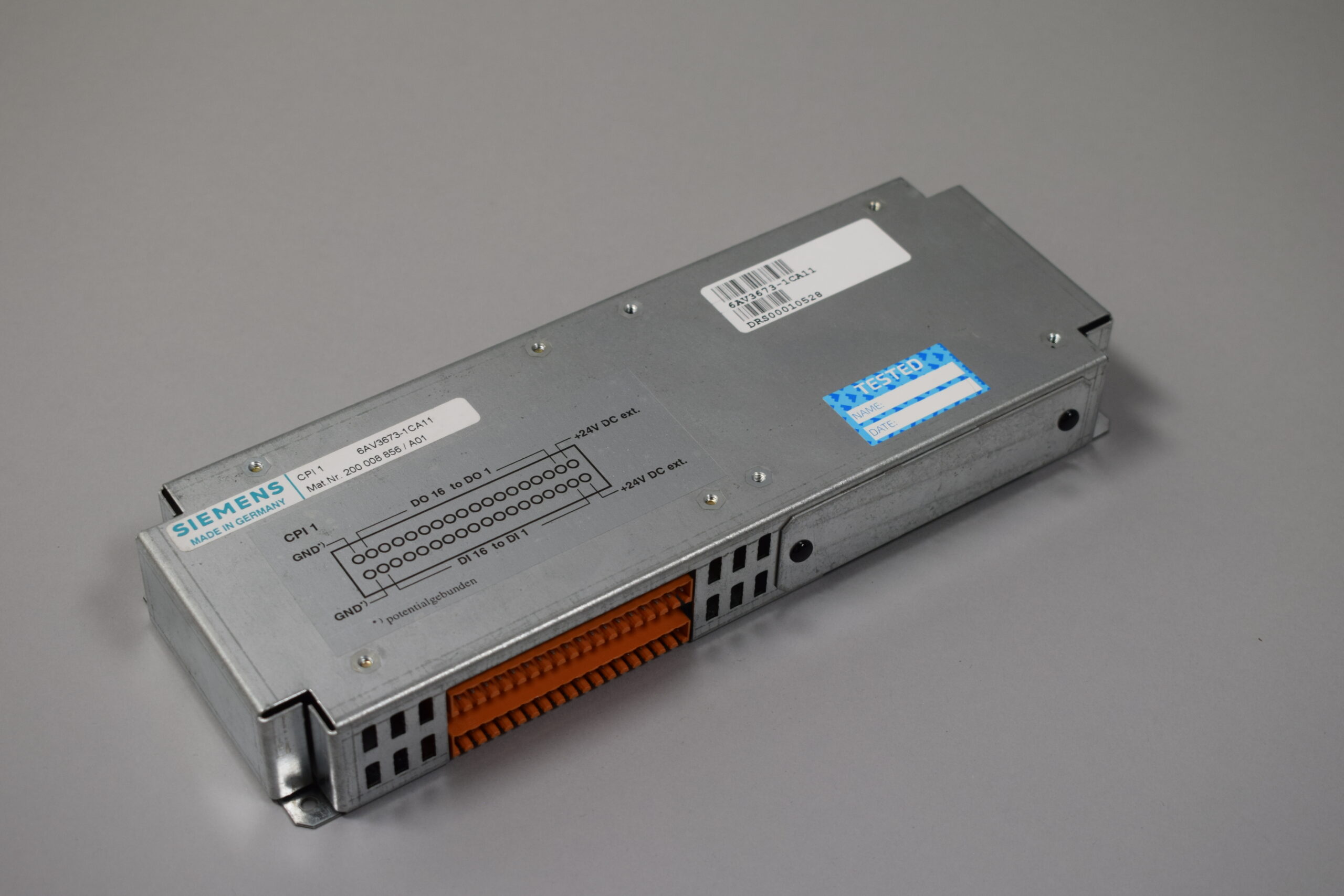SIEMENS 6AV3673-1CA11 HMI Touch Panel, Professional Design